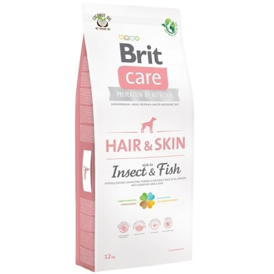 Brit Care Dog Hair&Skin Insect&Fish 12 kg