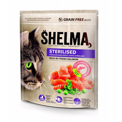 Shelma cat Freshmeat Sterilised salmon grain free 750 g