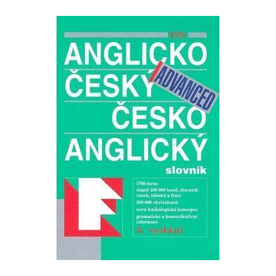 FIN Anglicko český česko anglický slovník Advanced