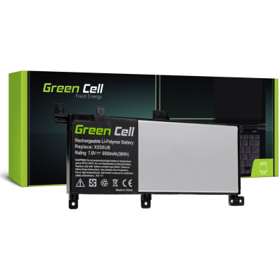Zelená Cell Baterie pro notebooky Asus X556U X556UA X556UB X556UF X556UJ X556UQ X556UR X556UV