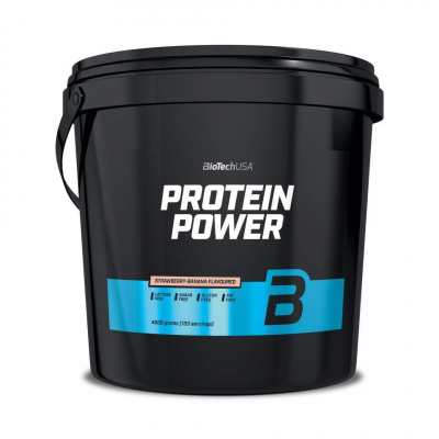 BioTech Protein Power 4000g strawberry banana