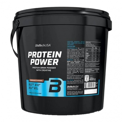 BioTech USA Protein Power 4000 g Příchuť: Vanilka