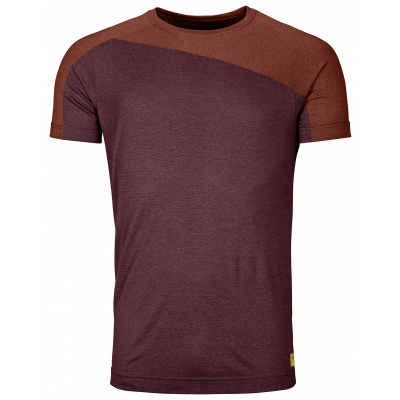 Ortovox 170 Cool Horizontal T-shirt Men's Size: XL, Color: Winetasting Blend