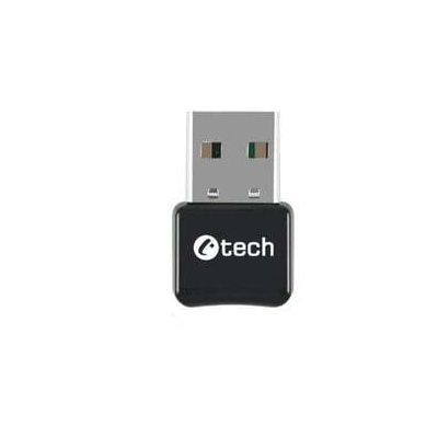 C-TECH Bluetooth 5.0 adaptér, USB, černá BTD-01
