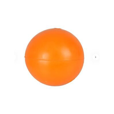 Flamingo hračka pro psa míč XL průměr 7,5 cm tvrdá guma oranžová