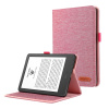 PROTEMIO 63930 FABRIC Zaklápěcí obal pro Amazon Kindle 2022 (11. generace) růžový