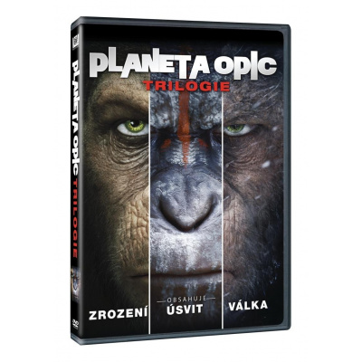 Planeta opic trilogie (3DVD)