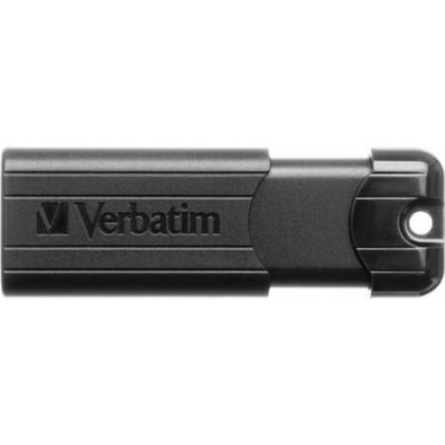 VERBATIM Flash disk Store 'n' Go PinStripe/ 64GB/ USB 3.0/ černá, 49318
