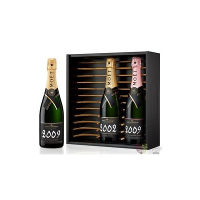 Moet & Chandon „ Grand vintage set ” brut Champagne Aoc 3x0.75 l