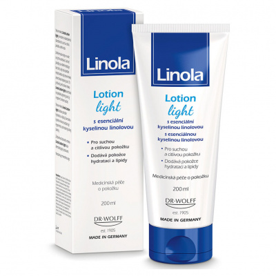 Linola tělové mléko light 200 ml