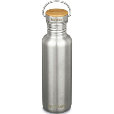 Klean Kanteen Reflect w/Bamboo Cap, brushed stainless, 800 ml 1008541