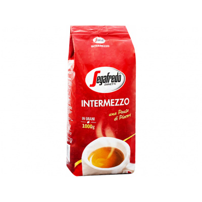 Segafredo Intermezzo zrnková káva 1kg 1000g