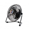 AKASA stolní ventilátor USB Mini fan 4", černý AK-UFN01-BK