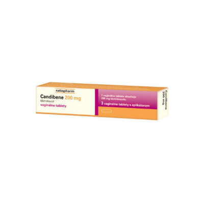 CANDIBENE 200MG tbl vag 3x200mg