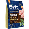 Brit Premium by Nature Dog Junior M 3 kg (ex.sklad expedujeme do 48 hodin)