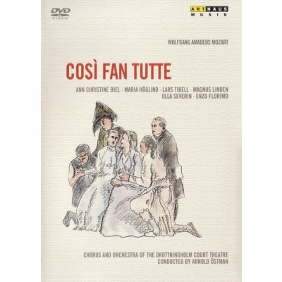 MOZART,W.A.: Cosi fan Tutte - Takové jsou všechny [Drottningholm Court] (DVD)