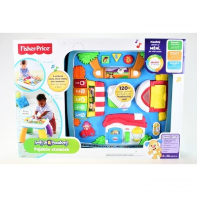 Fisher Price Pejskův stoleček Smart Stages CZ/EN, Mattel DRH38