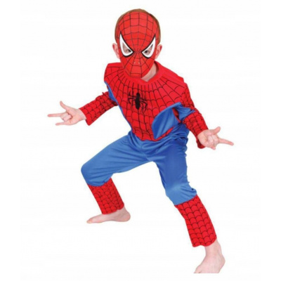 SPIDERMAN kostým 2-4 let promývání