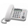 Telefon Panasonic KX-TS580FXW CLIP, HF, bílý - KX-TS580FXW