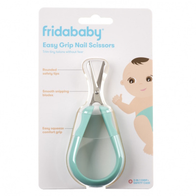 FRIDABABY Easy grip nůžtičky na nehty 1 kus