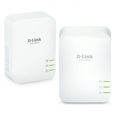 Síťový rozvod LAN po 230V D-Link DHP-601AV/E Starter Kit