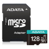 ADATA MicroSDXC 128GB U3 V30S 100/80 MB/s + adapter AUSDX128GUI3V30SA2-RA1