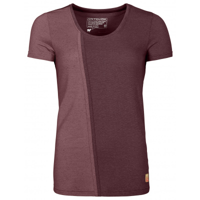 Ortovox 170 Cool Vertical T-shirt Women's Size: M, Color: Winetasting Blend