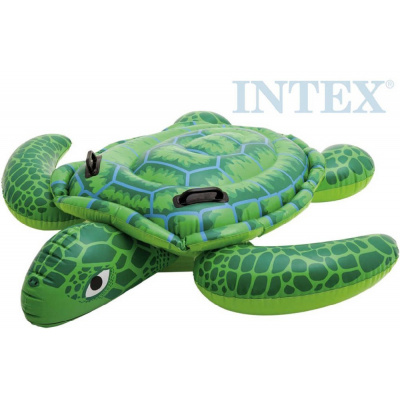 INTEX Želva nafukovací s úchyty 150x127cm dětské vozítko do vody 57524 - 28140
