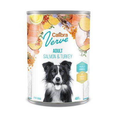 Calibra Dog Verve konz.GF Adult Salmon&Turkey 400g