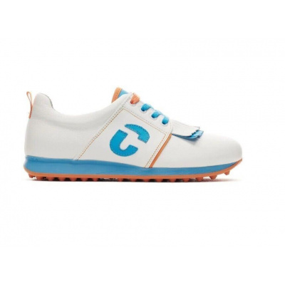 Duca Del Cosma Westcliff dámské golfové boty, bílo/modré bílo/modré, standardní, bez spajků, 4