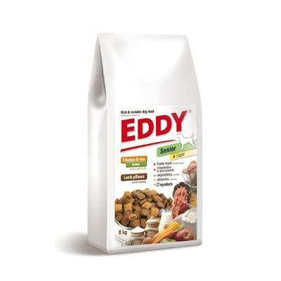 Eddy Senior & Light Breed polštářky s jehněčím 8 kg