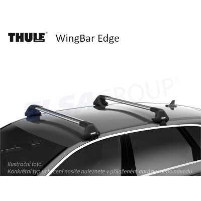 Střešní nosič Škoda Superb II 08-15 WingBar Edge, Thule