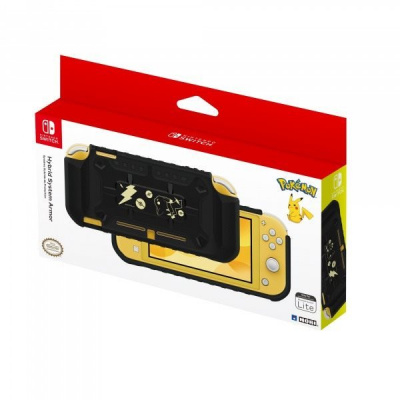 Obal na Nintendo Switch Hori Hybrid System Armor Pikachu Black Gold - Nintendo Switch Lite (810050910088)