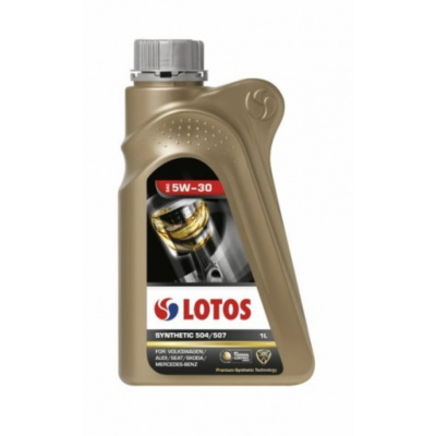 Motorový olej 5W-30 LOTOS Synthetic 504.00/507.00 - 1L