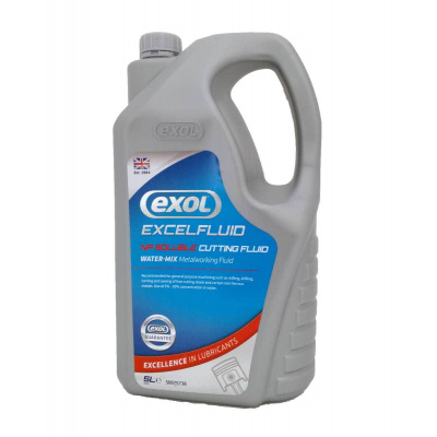 Exol Excelfluid NP, univerzální vodou ředitelná řezná a obráběcí kapalina, emulze, 5l (Exol Lubricants Limited)