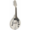 Stagg M50 E WH, mandolína bluegrassová elektroakustická, bílá
