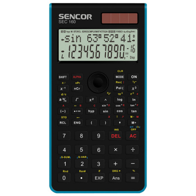Kalkulačka Sencor SEC 160 BU 159382