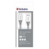 Kabel USB (3.1), USB A M- USB C M, 0.3m, stříbrný, Verbatim, box, 48868