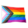 Duhová vlajka LGBTI velká 150x90cm (LGBTI vlajka)