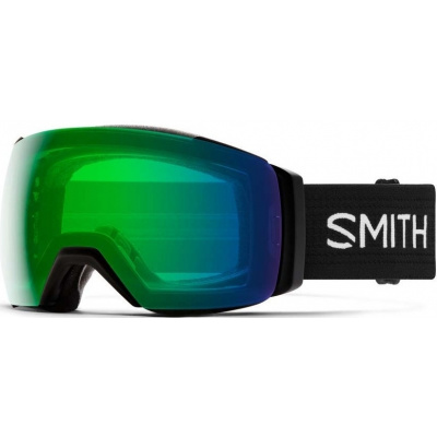 Smith I/O MAG - Black/Chromapop Everyday Green Mirror + ChromaPop Storm Blue Sensor Mirror