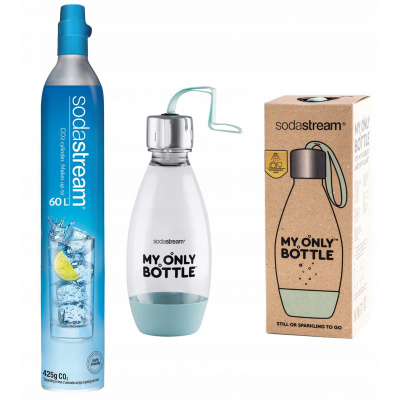 SodaStream bombička CO2 425g láhev MOB 0,5L máta