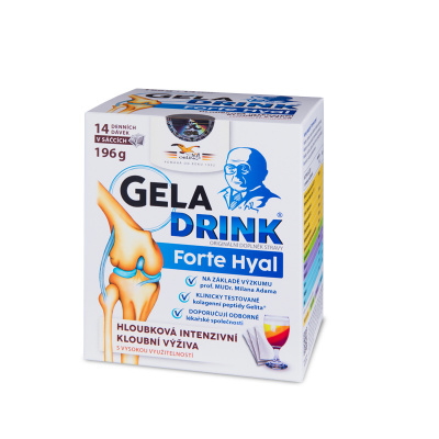 Geladrink Forte Hyal nápoj 7 příchutí 14 x 14 g