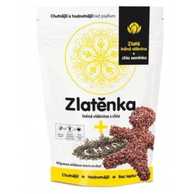 Maxivitalis Zlatěnka lněná vláknina s chia 300g