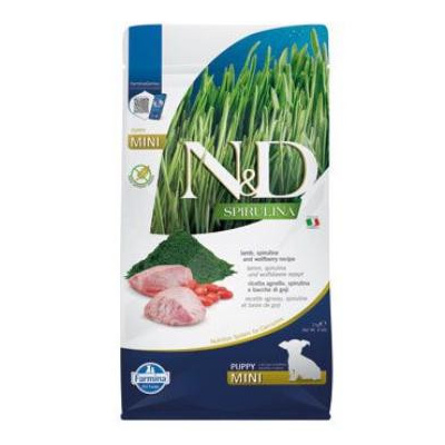 N&D SPIRULINA DOG Puppy Mini Lamb & Wolfberry 2kg