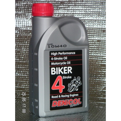 Denicol olej Biker 4T 10W40 - 1L