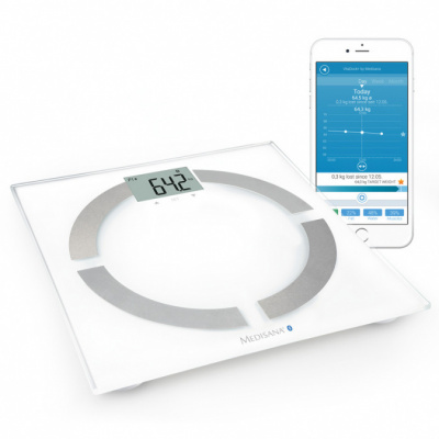 MEDISANA BS 444 Analytická osobní digitální váha do 180kg s Bluetooth