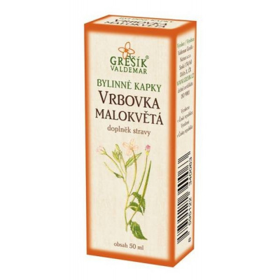 GREŠÍK - NATURA | Grešík VRBOVKA MALOKVĚTÁ bylinné kapky 50 ml