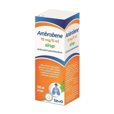 Ambrobene 15 mg/5 ml por.sir. 1 x 100 ml