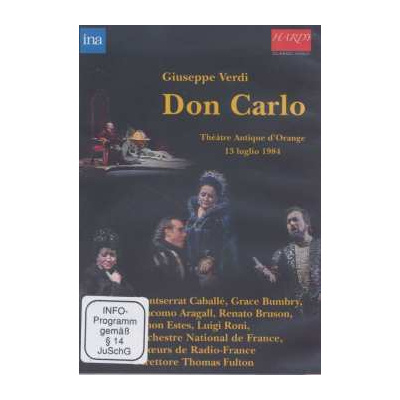 2DVD Giuseppe Verdi: Don Carlos