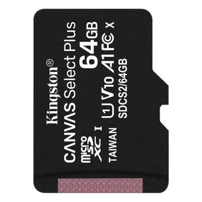 Kingston Canvas Select Plus microSDXC 64 GB SDCS2/64GBSP
